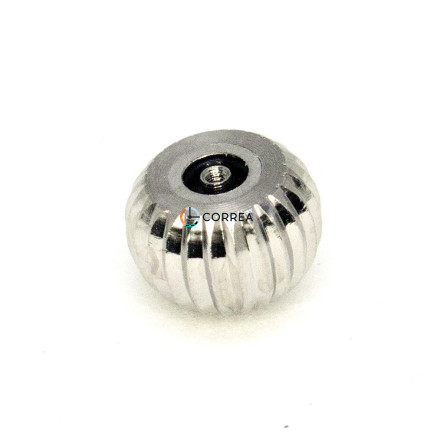 Заводная головка стальная белая GS-024-25w - 5